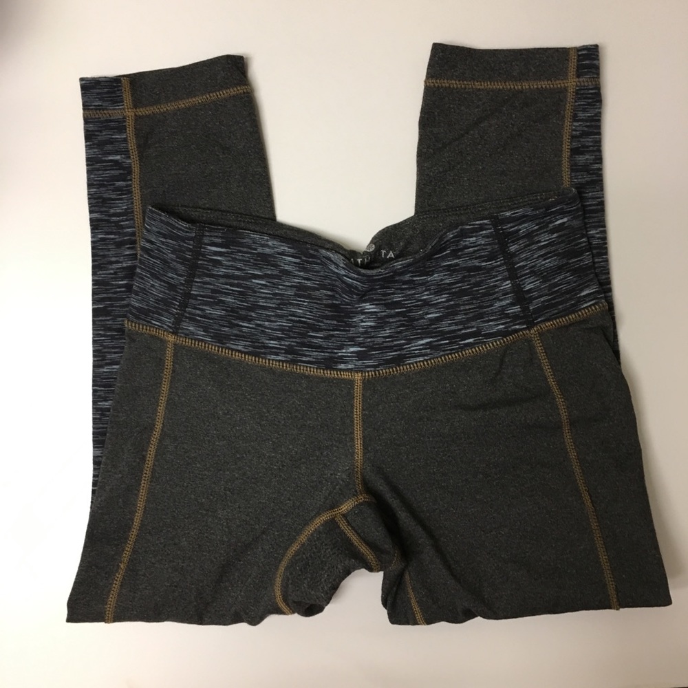 Athleta Leggings Capri Cropped Pants -SZ XS ,Gray,